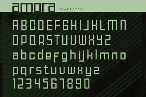 Amora - Display Font Font Alpaprana Studio 