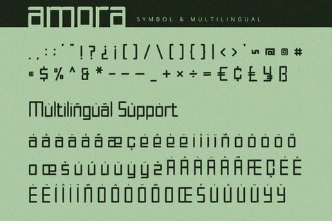 Amora - Display Font Font Alpaprana Studio 