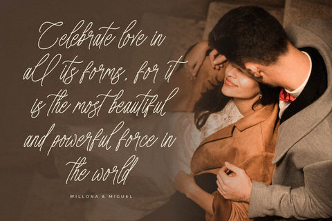 Amorthena Fregoontte - Monoline Elegant Script Font Letterena Studios 