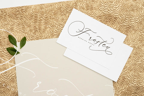 Amotthela Infinite - Beauty Calligraphy Font Letterena Studios 