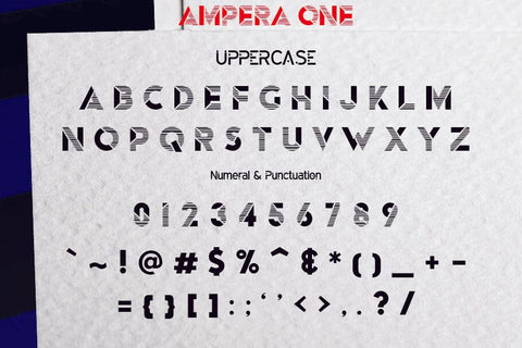 AMPERA Font zafrans studio 