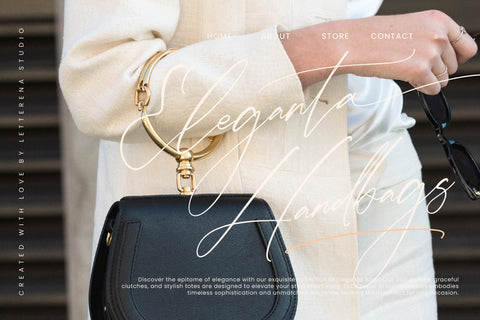 Amsterdam Fieldstar - Beautiful Script Font Font Letterena Studios 