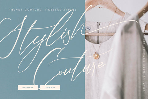 Amsterdam Fieldstar - Beautiful Script Font Font Letterena Studios 