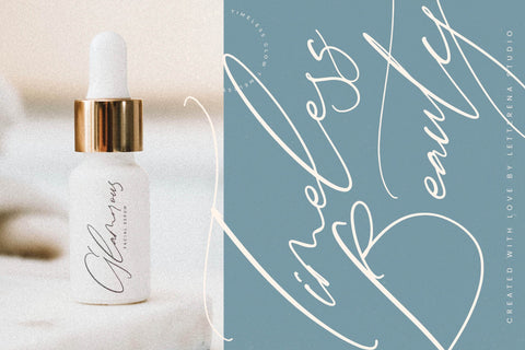 Amsterdam Fieldstar - Beautiful Script Font Font Letterena Studios 