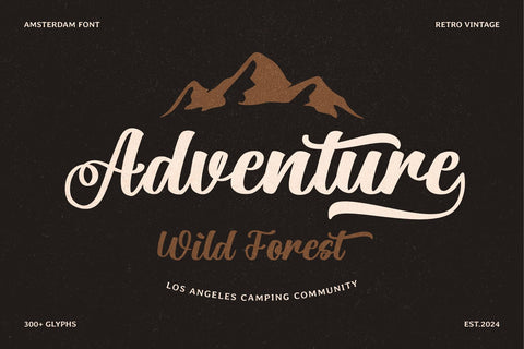 Amsterdam Font Mozarella 