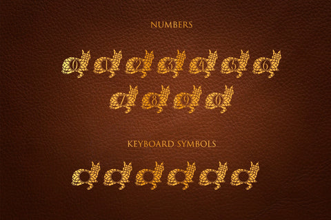 Amuse Cat Mandala Monogram Font Dm Letter Studio 