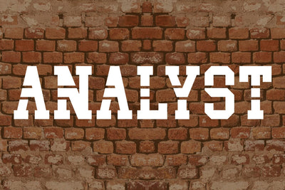 ANALYST SERIF Font zafrans studio 
