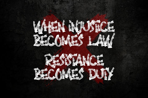 Anarchy Brothers - Strong Handrawn Brush Font Font Mozzatype 