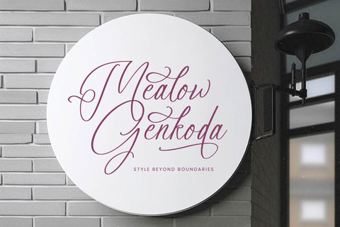 Anastasia Boutiques - Beauty Calligraphy Script Font Letterena Studios 