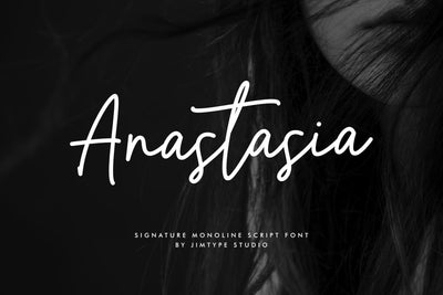 Anastasia Script Font Font Jimtype Studio 