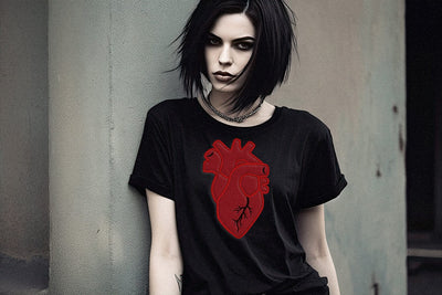 Anatomical Heart Applique Embroidery Embroidery/Applique DESIGNS Designed by Geeks 