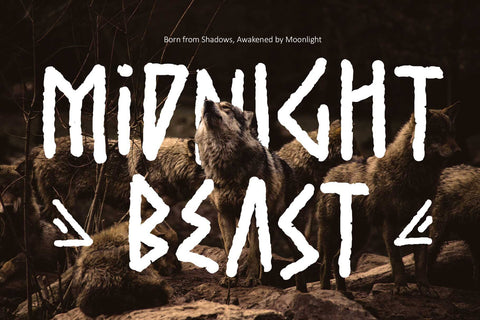 Ancient Curse – Viking Tribal Display Font Font Arterfak Project 
