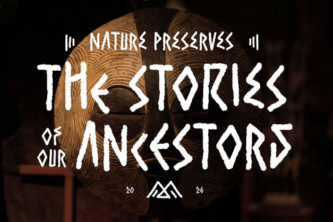 Ancient Curse – Viking Tribal Display Font Font Arterfak Project 
