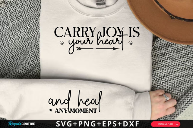 And heal any moment Sleeve SVG Design, Inspirational sleeve SVG, Motivational Sleeve SVG Design, Positive Sleeve SVG SVG Regulrcrative 