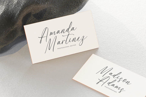 Andrea Carter - Modern Freestyle Script Font Letterena Studios 