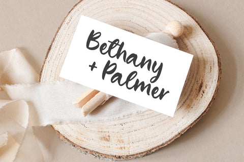 Andreas Palatte - Handwritten Script Font Font Timur type 