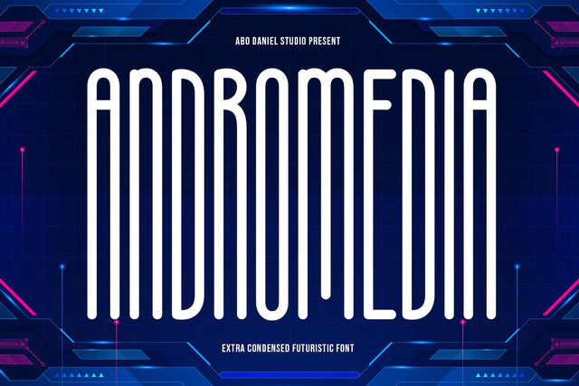 Andromedia Font Abo Daniel Studio 