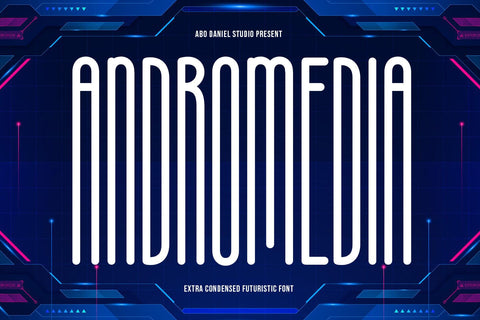 Andromedia Font Abo Daniel Studio 
