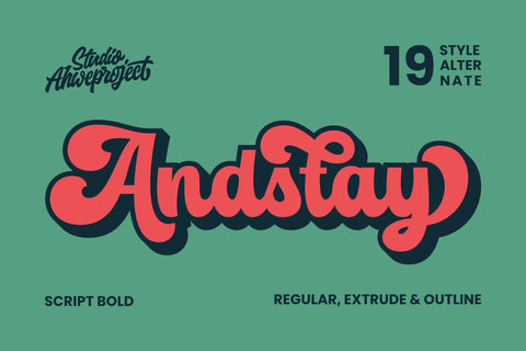 Andstay Font ahweproject 