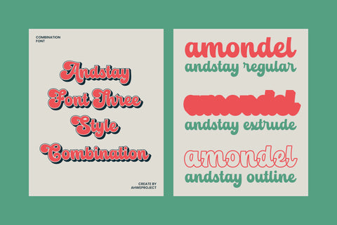 Andstay Font ahweproject 