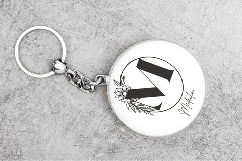 Anemone Monogram Font Dm Letter Studio 