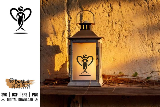 Angel logo SVG SVG Boertiek 