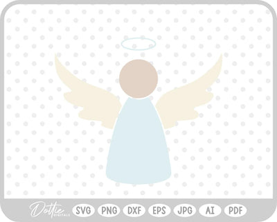 Angel SVG DottieDigitals 
