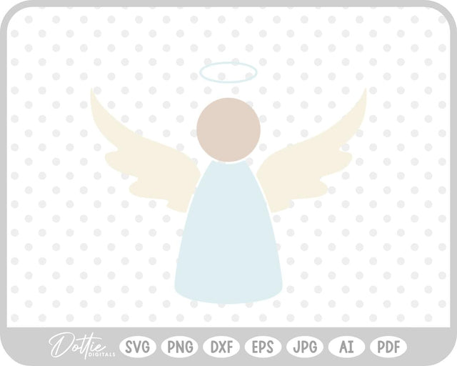 Angel SVG DottieDigitals 