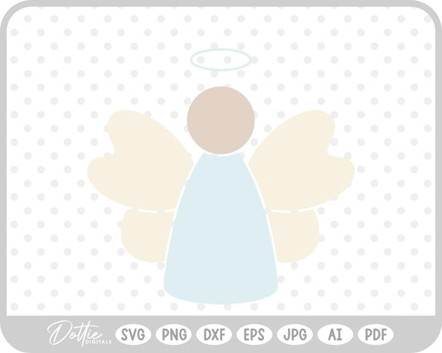 Angel SVG DottieDigitals 