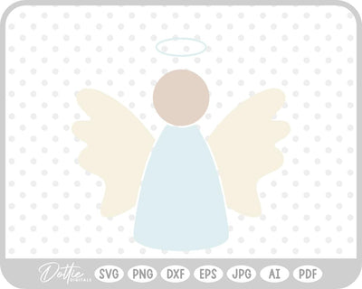 Angel SVG DottieDigitals 