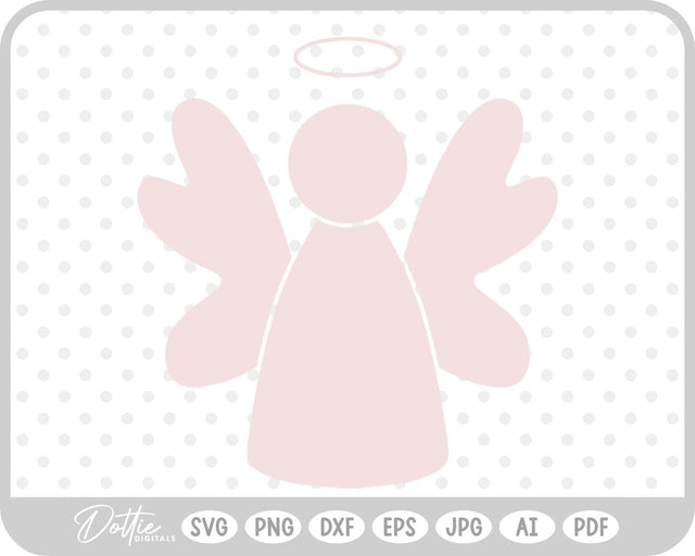 Angel SVG DottieDigitals 
