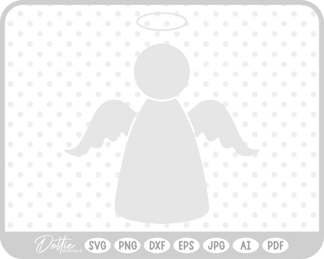 Angel SVG DottieDigitals 