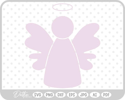Angel SVG DottieDigitals 