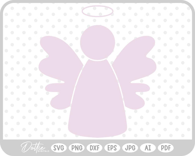 Angel SVG DottieDigitals 