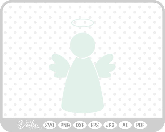 Angel SVG DottieDigitals 