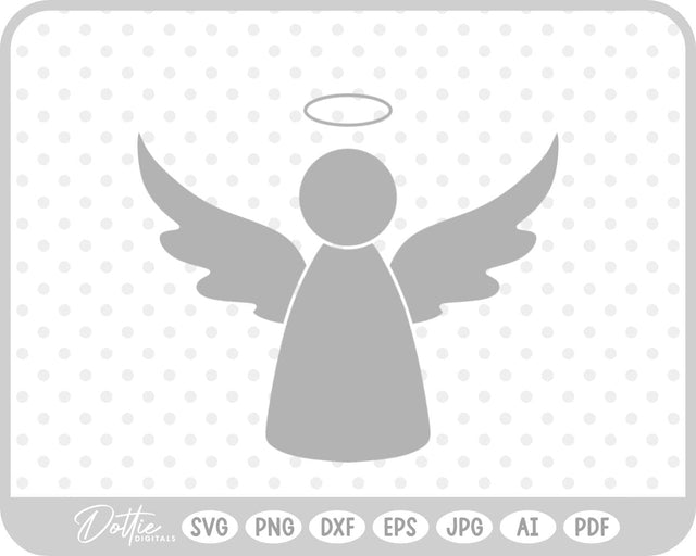 Angel SVG DottieDigitals 