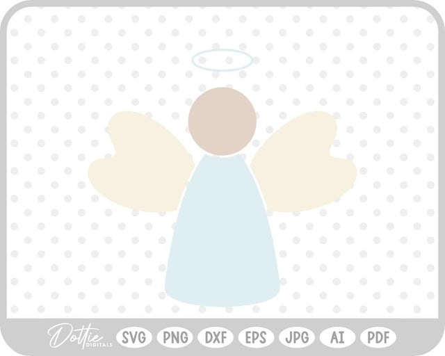 Angel SVG DottieDigitals 