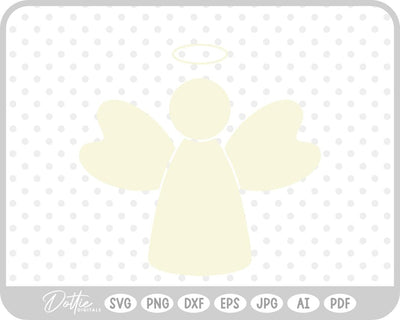 Angel SVG DottieDigitals 