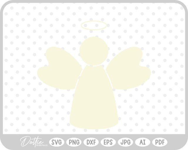Angel SVG DottieDigitals 