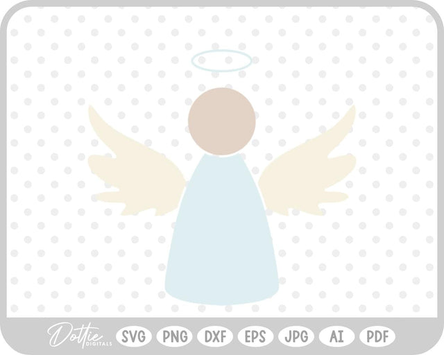 Angel SVG DottieDigitals 