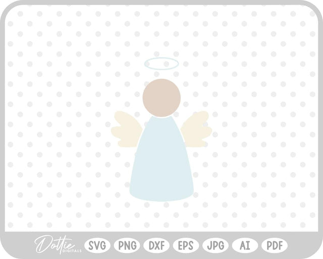 Angel SVG DottieDigitals 