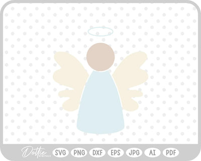 Angel SVG DottieDigitals 