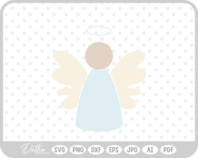 Angel SVG DottieDigitals 