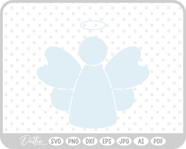 Angel SVG DottieDigitals 