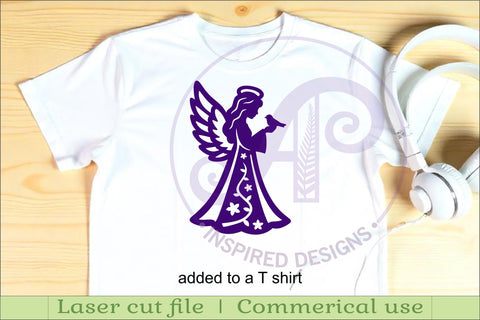 Angel SVG Silhouette Bundle 9 designs SVG APInspireddesigns 