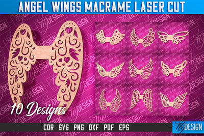 Angel Wings SVG Design | Angel SVG Design SVG Fly Design 