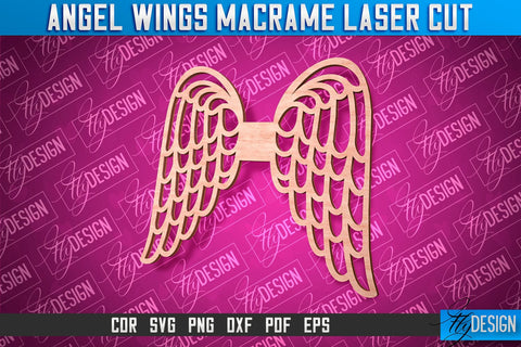 Angel Wings SVG Design | Angel SVG Design SVG Fly Design 