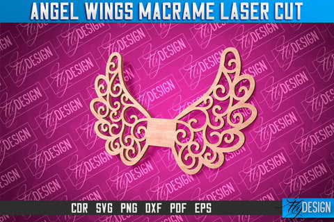 Angel Wings SVG Design | Angel SVG Design SVG Fly Design 
