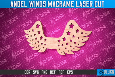 Angel Wings SVG Design | Angel SVG Design SVG Fly Design 