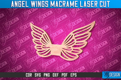 Angel Wings SVG Design | Angel SVG Design SVG Fly Design 